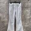 ZK60961 Chanel 25SS Summer New Lace Splicing Micro Lap Casual Pants | This Pair Of Super Beauti s6t1i2fu