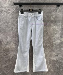 ZK60961 Chanel 25SS Summer New Lace Splicing Micro Lap Casual Pants | This Pair Of Super Beauti s6t1i2fu