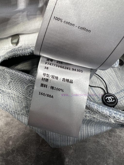 ZK60961 Chanel 25SS Summer New Lace Splicing Micro Lap Casual Pants | This Pair Of Super Beauti s6t1i2fu - Image 10