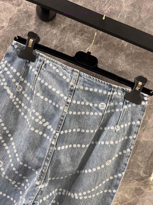 ZK60963 Chanel 25p Spring/Summer New Double Pocket Chain Jeans | Produced With A Unique Double bxs3r348 - Image 5