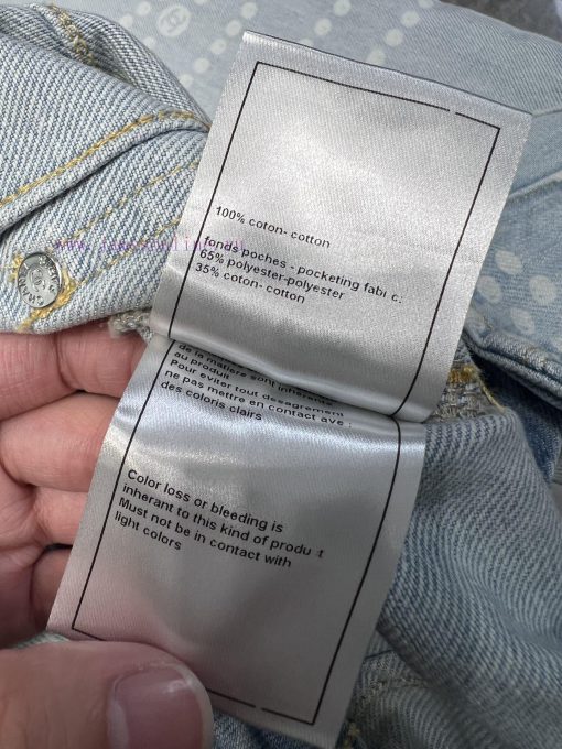 ZK60963 Chanel 25p Spring/Summer New Double Pocket Chain Jeans | Produced With A Unique Double kajslyl0 - Image 10