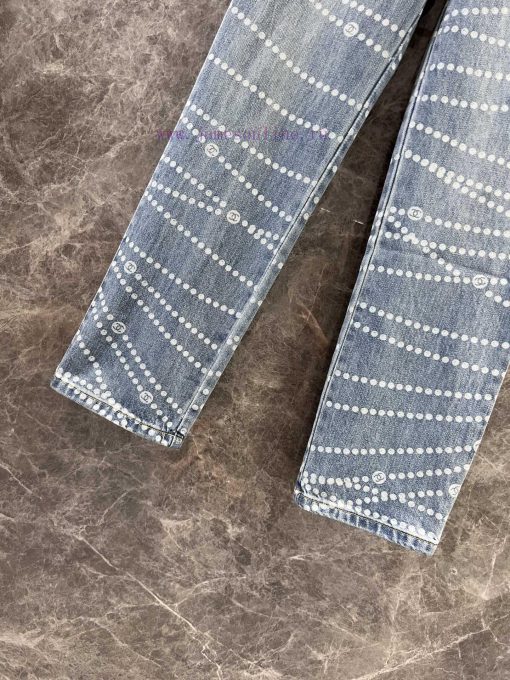 ZK60963 Chanel 25p Spring/Summer New Double Pocket Chain Jeans | Produced With A Unique Double bxs3r348 - Image 8