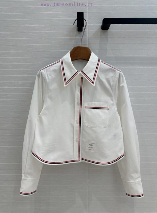 Strongly Recommend BC76285 Thom Brow * 25s New College Style Short Shirt Positioned With Three kq5alm1l - Image 2