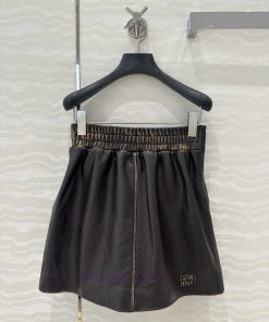 High End Quality AB76763 Miu Miu Girl Outfit 25 Early Spring New Product Retro Distressed Sheep oo3ygllq