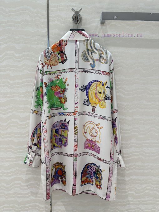 AL77192 Hermes25s Early Spring New Indian Sisters Flower Same Style: Horse Mirror Printed Silk cj2wvacv - Image 9