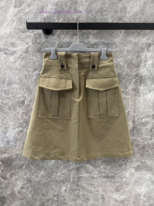 ZB60968 Prada 25Ss Spring/summer Versatile Workwear Style A-line Skirt | Yb Developed Product W r9syw7e8 - Image 2
