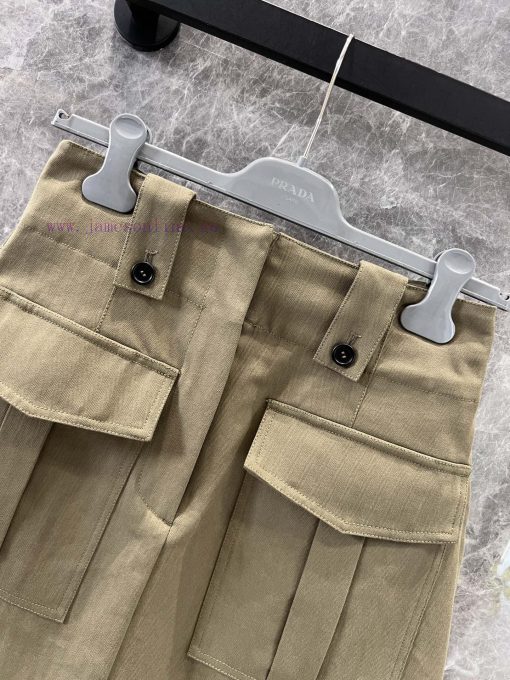 ZB60968 Prada 25Ss Spring/summer Versatile Workwear Style A-line Skirt | Yb Developed Product W r9syw7e8 - Image 4