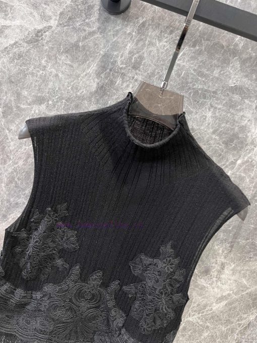 ZT60972 Ermanno Scervino 25Ss Spring/Summer New Silk Splicing Knitted Tank Top | Yb Developed E mf0yp8ex - Image 4