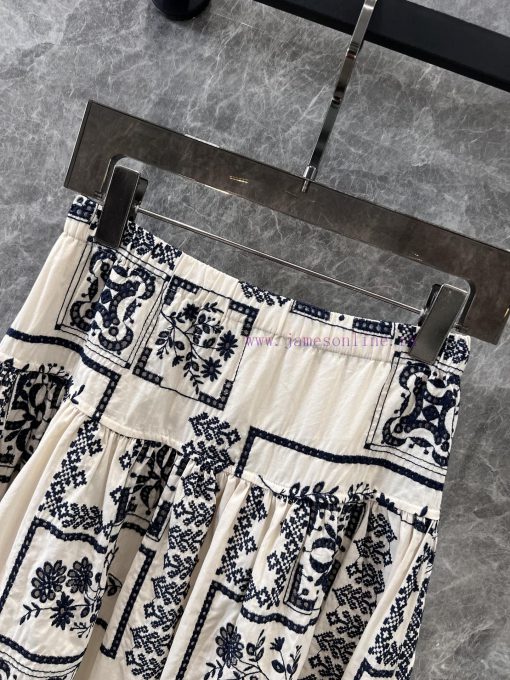 ZB60973 Raw Ston * 25Ss Spring/Summer New Style Ethnic Style Three Dimensional Embroidered Wate 4xlem9un - Image 4