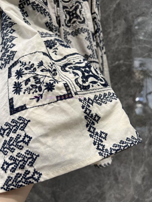 ZB60973 Raw Ston * 25Ss Spring/Summer New Style Ethnic Style Three Dimensional Embroidered Wate 4xlem9un - Image 7
