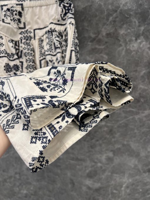 ZB60973 Raw Ston * 25Ss Spring/Summer New Style Ethnic Style Three Dimensional Embroidered Wate 4xlem9un - Image 8