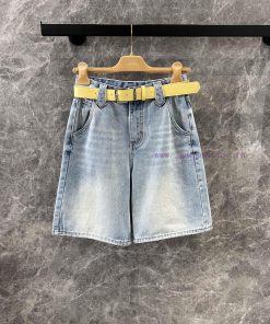 ZK60979 MiuMi * 25Ss Spring/Summer New Goddess Same Style Five Part Jeans | Produced This Pair y5nhmt1b