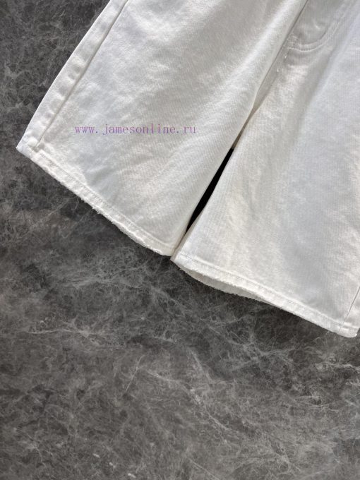 ZK60979 MiuMi * 25Ss Spring/Summer New Goddess Same Style Five Part Jeans | Produced This Pair 0jh53z6s - Image 9