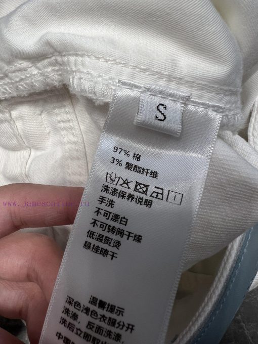 ZK60979 MiuMi * 25Ss Spring/Summer New Goddess Same Style Five Part Jeans | Produced This Pair 0jh53z6s - Image 10