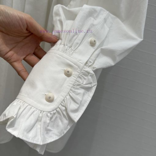 High End BL76933 V Series 25 Early Spring Vacation New Pleated Lace Cotton And Linen Dress Embe ikg8i6ec - Image 7