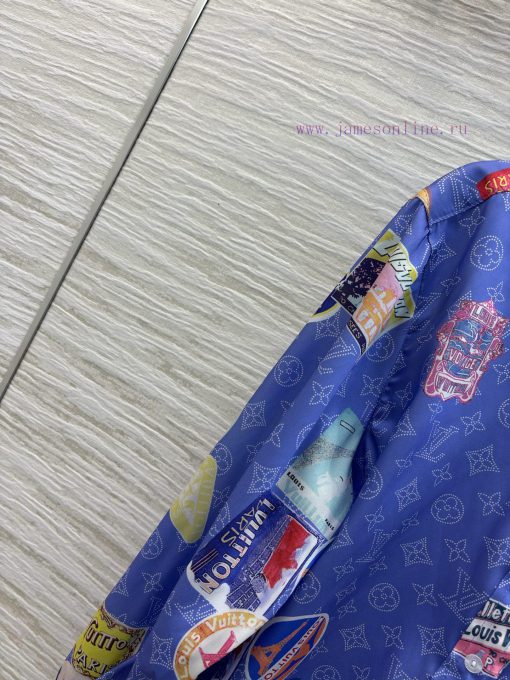 CC77200 Louis Vuitton 25 Early Spring New Collection Stamp Pattern Jacquard Series Stand Up Col hnhbdljy - Image 4