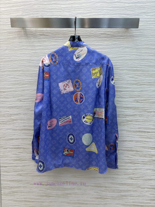 CC77200 Louis Vuitton 25 Early Spring New Collection Stamp Pattern Jacquard Series Stand Up Col hnhbdljy - Image 8