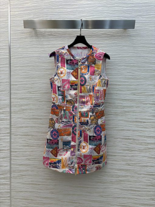 CL77201 Louis Vuitton 25 Early Spring New Collection Stamp Pattern Jacquard Series Round Neck Z grt42ufc
