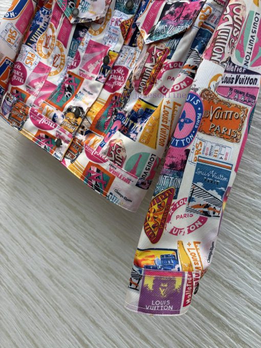 CW77202 Louis Vuitton 25 Early Spring New Collection Stamp Pattern Jacquard Series Custom Colla yerflt8h - Image 7