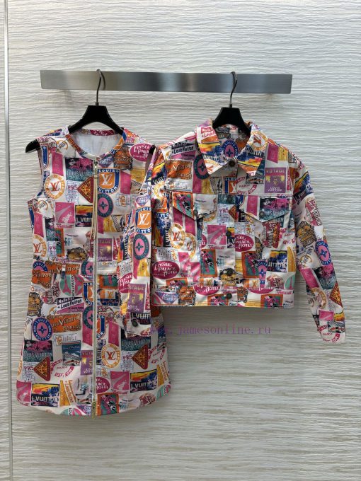 CW77202 Louis Vuitton 25 Early Spring New Collection Stamp Pattern Jacquard Series Custom Colla yerflt8h - Image 10