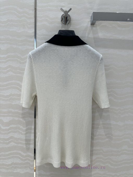 Top Selling Recommendation: AT75338 Miu Miu Girl's Outfit Fashionable And Sharp Cut Polo Collar o9sltllg - Image 10