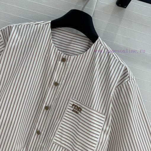 BC77211 Fe * 25s New Product Small High Waisted Striped Short Sleeved Shirt With Temperament An bjd0vrbm - Image 6