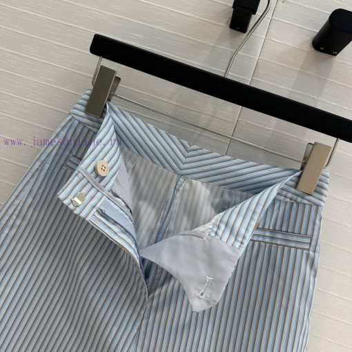 BK77210 Fe * 25 Spring/Summer New Product Stripe Printed High Waist Shorts Positioning Logo Emb mxeyh23f - Image 5