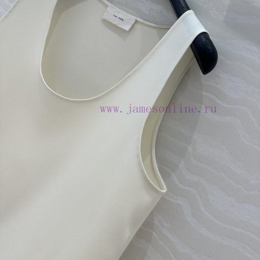 AT77213 Row Is A Stylish And Intelligent High-end Acetate U-neck Vest That Is Both Handmade And au1ullld - Image 4