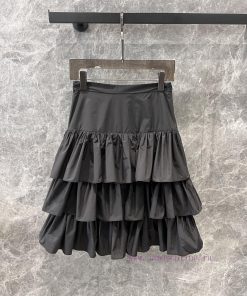 ZB60993 Valentino 25Ss Early Spring New Product High Waist Ruffle Multi Layer Cake Skirt Half S dqf3tz64