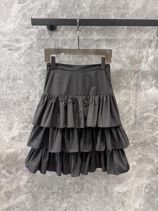 ZB60993 Valentino 25Ss Early Spring New Product High Waist Ruffle Multi Layer Cake Skirt Half S dqf3tz64 - Image 2