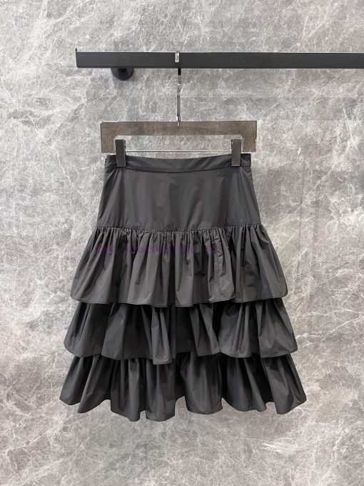 ZB60993 Valentino 25Ss Early Spring New Product High Waist Ruffle Multi Layer Cake Skirt Half S dqf3tz64 - Image 3