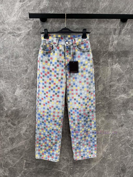 ZK60996 Louis Vuitton 25 New Colorful Checkered Pants | The Design Of The Pants Is Amazing And 9tqejnh1 - Image 2