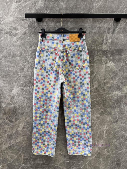 ZK60996 Louis Vuitton 25 New Colorful Checkered Pants | The Design Of The Pants Is Amazing And 9tqejnh1 - Image 3