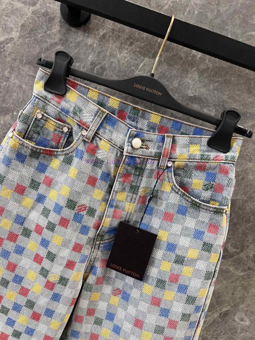 ZK60996 Louis Vuitton 25 New Colorful Checkered Pants | The Design Of The Pants Is Amazing And 9tqejnh1 - Image 4