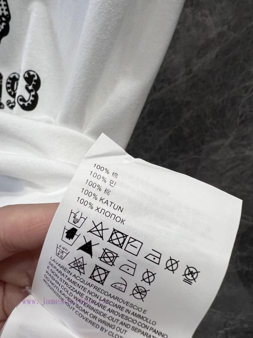 ZT60995 Prada 25Ss Spring/Summer New Hot Diamond Letter Printed Short Sleeved T-shirt | The Pro xq5zf54l - Image 10