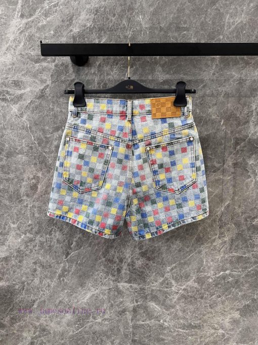 ZK60997 Louis Vuitton 25 New Color Checkerboard Shorts | The Design Of The Pants Is Amazing And ssa7hei5 - Image 3