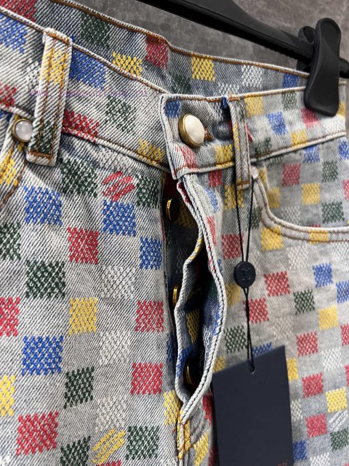 ZK60997 Louis Vuitton 25 New Color Checkerboard Shorts | The Design Of The Pants Is Amazing And ssa7hei5 - Image 7