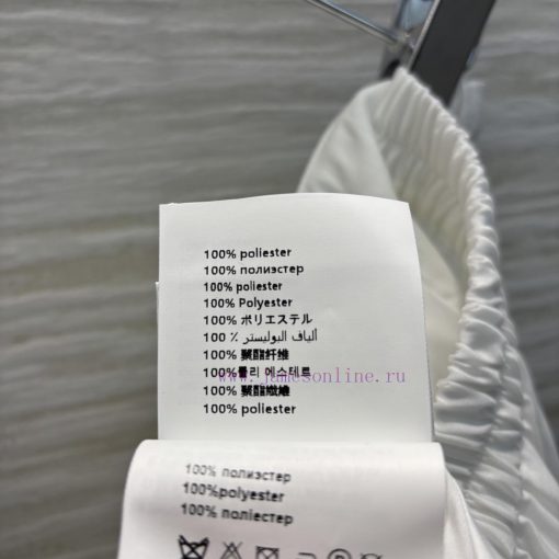 CB77229 Prada 25 Spring/Summer Elastic Waisted Umbrella Shaped Skirt Custom Made Of Silk And Co rtdjl98g - Image 10