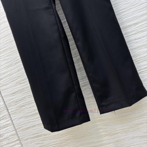 CK77230 Miu Miu 25 Early Spring New Style Straight Leg Skirt Curtain Pants With Easy To Handle pr5nr2z5 - Image 8