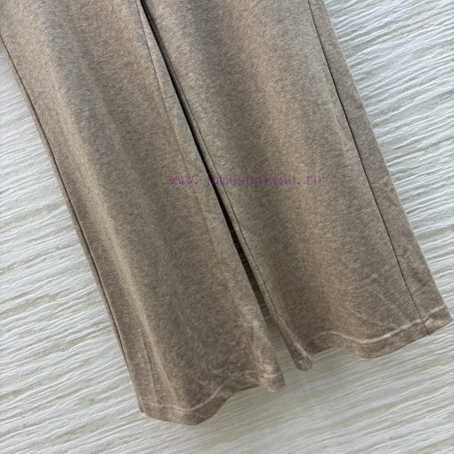 CT77239 Loewe 25 Early Spring New Collection Lazy Suit Polo Collar Short Sleeved Top+elastic Wa 8d9vters - Image 8