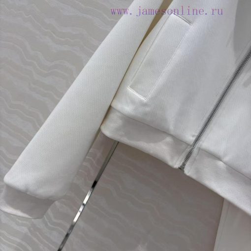 ️ AW77259 Miu Miu Girls' Fashion Style Hoodie Short Coat Customized Imported High Density Doubl 06j0um9o - Image 7