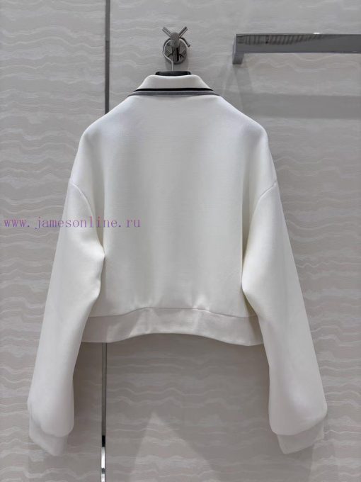 ️ AW77259 Miu Miu Girls' Fashion Style Hoodie Short Coat Customized Imported High Density Doubl 06j0um9o - Image 10