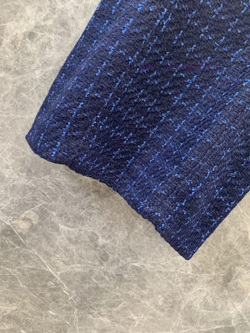 ZL56791 Chanel 24Ss New Blue Tweed Woven Suspender Vest Dress In Spring And Summer | Yb Has Dev qec8kacp - Image 8