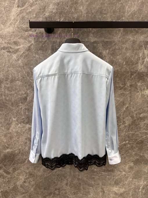 ZT61003 Louis Vuitton 25Ss Spring/Summer New Lace Printed Shirt+Shorts Set | Produced With Impo 9vnk8mm2 - Image 4