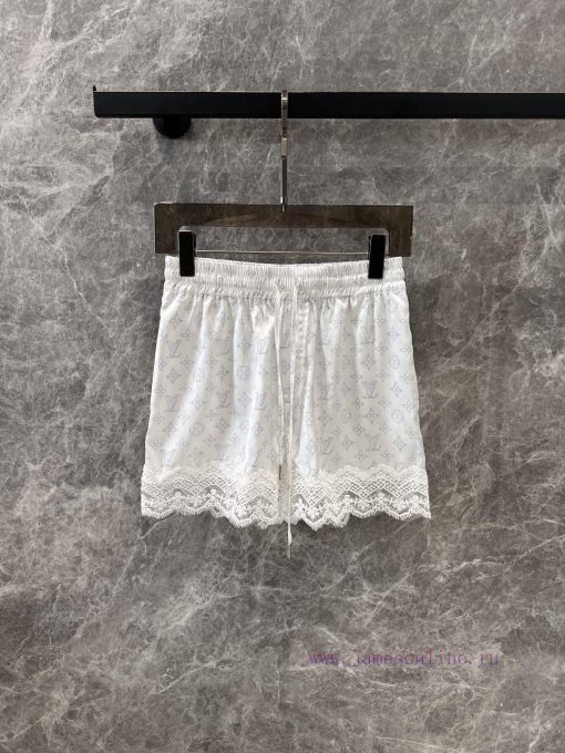 ZT61003 Louis Vuitton 25Ss Spring/Summer New Lace Printed Shirt+Shorts Set | Produced With Impo 0582c9cf - Image 8