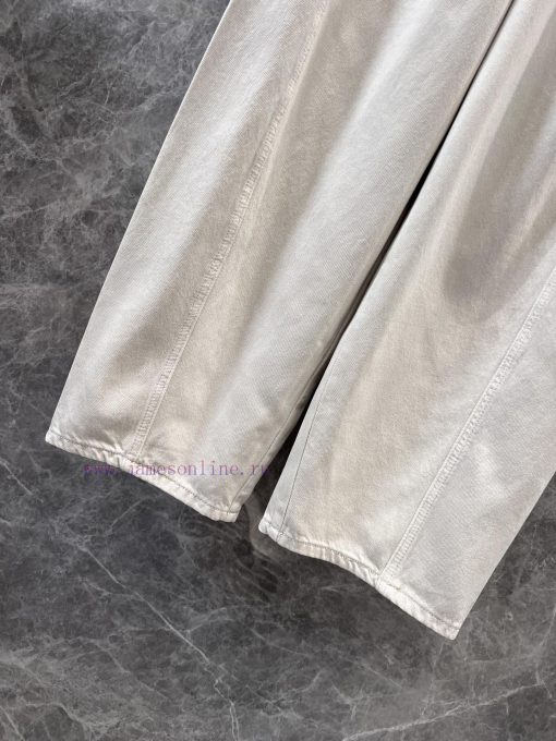 ZK61006 Prada 25Ss Spring/Summer New Triangle Logo Decorative Sickle Jeans Delivery Belt | Made 9uuc9oq6 - Image 8
