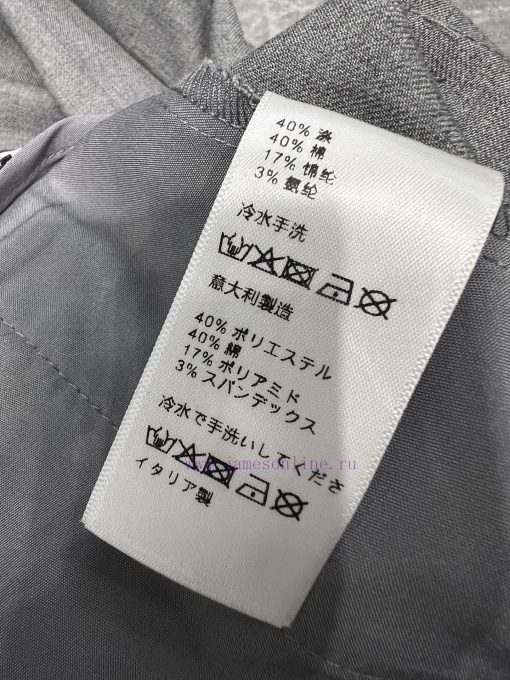 ZK60778 Miumi * 25Ss Spring And Summer New Micro Logo Contrast Waist Drawstring Casual Trousers s0gdk1n6 - Image 10