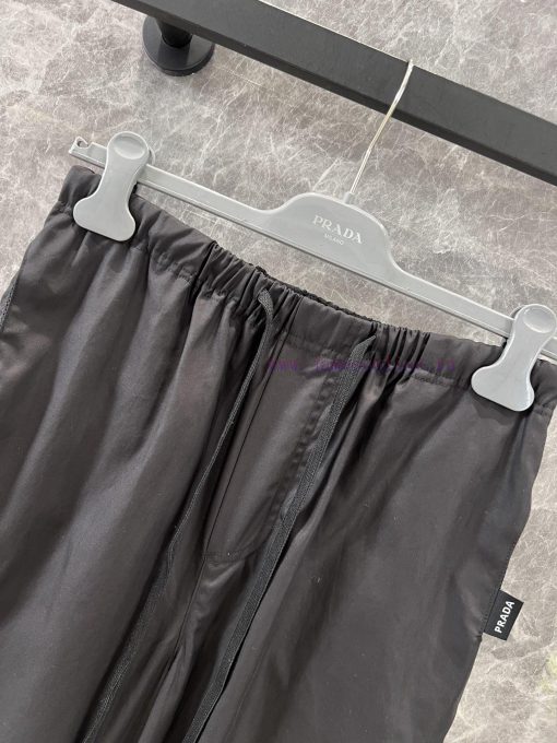 ZK61007 Prada 25Ss Spring/Summer New Workwear Style Casual Pants | Customized Pleated Pants Sho qa1yw8c3 - Image 4