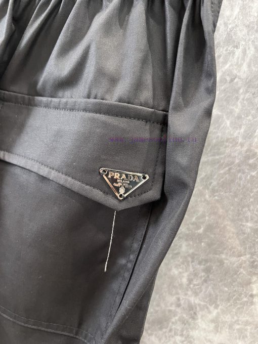 ZK61007 Prada 25Ss Spring/Summer New Workwear Style Casual Pants | Customized Pleated Pants Sho qa1yw8c3 - Image 7