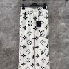 ZK61008 Louis Vuitton 25Ss New Spring/Summer Old Flower Printed Denim Pants | Absolutely Rocket vlt1vzyh